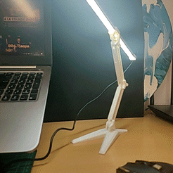 Brazo-ajustable.gif Articulated Arm 2.0 - Led Strip Lamp