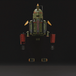 Comp68_AdobeExpress.gif 3D file Boba Fett Armor - 3D Print Files・3D printer design to download