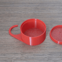 hanging-sieve-container.gif STL file Hanging scent container・3D printer design to download, Functional_prints