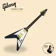 Gibson-Flying-V-1967-Jimi-Hendrix.gif Electric Guitar : Gibson Flying V 1967 Jimi Hendrix