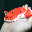 gif.gif Archivo STL Flexi Fox・Diseño imprimible en 3D para descargar