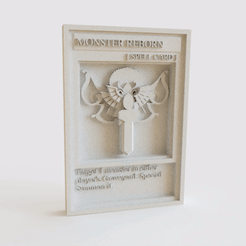 MonsterReborn-Vid.gif Download OBJ file Monster Reborn 3D Card Replica | Video Game Duel Links | Yu Gi Oh • 3D printing design, PrintFeast