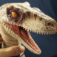 Hembra.gif STL file DINOSAURS Velociraptor・3D print design to download