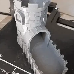 VID-20220605-WA0027.gif 3D file Dice Tower・3D printable model to download