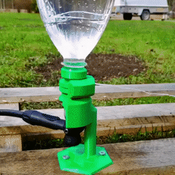 Rocketto11.gif Free STL file WRLS (Water Rocket Launch System)・3D print design to download