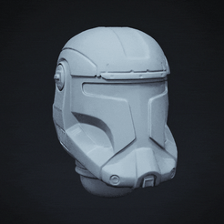 _CommandoTrooperHelmet.gif Файл OBJ CLONE Commando (STAR WARS) SPACE MARINE HELMETS FOR MINIATURES・Идея 3D-печати для скачивания