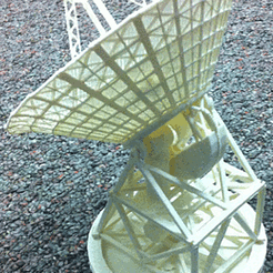 bwg-428x321.gif Бесплатный STL файл BWG Deep Space Station Antenna・3D-печатная модель для скачивания