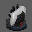 Untitled.gif 3D-Datei BERSERKER EINGEWEIDE HAND PS4 PS5 CONTROLLER HALTER ANIME FANTASY CHARAKTER 3D DRUCKEN・3D-Druck-Idee zum Herunterladen