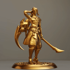 kayn3.gif Free STL file KAYN - LEAGUE OF LEGENDS・3D printing design to download