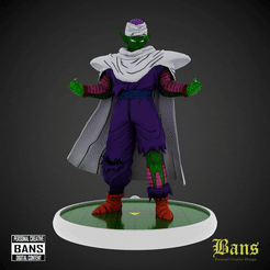 render-gif-8.gif 3D file EXCLUSIVE PICCOLO・3D printing idea to download, Bans1997