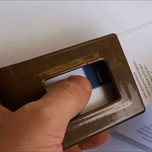 Dual Business Card Holder Case 3D model