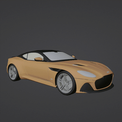 Aston-Martin-DB11.gif Archivo STL Aston Martin DB11・Modelo para descargar e imprimir en 3D
