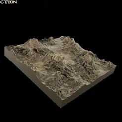 GF.gif TERRAIN COLLECTION - 10 DIFFERENT STL FILES NO SUPPORT NEEDED
