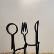 ezgif.com-video-to-gif-converted.gif One-Line-Art cutlery / Decoration or gift for the kitchen