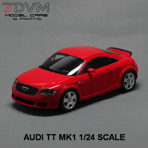 MINICHAMPS Audi TT Coupé レッド 限定1,008台 Minichamps 1:18 scale Audi TT Coupe(8J) 2006 - Red (PMA