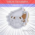 Taichi_Tai_Kamiya~PRIVATE_USE_CULTS3D_OTACUTZ.gif Taichi Tai Kamiya Cookie Cutter / Digimon