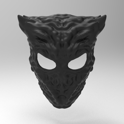 untitledyi.1116.gif STL file mask mask voronoi cosplay・Model to download and 3D print, nikosanchez8898