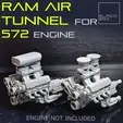 0.gif RAM AIR TUNNEL set for 572 ENGINE 1-24th