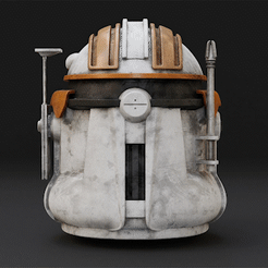 Comp13_AdobeExpress.gif 3D file Phase 2 Commander Cody Helmet - 3D Print Files・Model to download and 3D print
