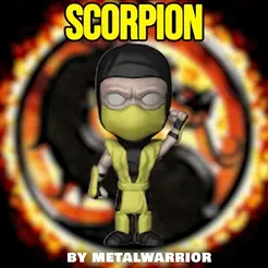 Scorpion.gif Scorpion Mortal Kombat Chibi