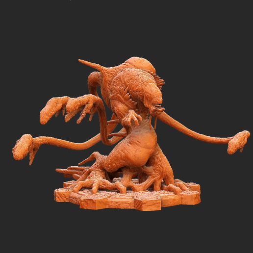 Lambent_Brumak.gif Lambent Brumak Gears of War OT Miniature STL