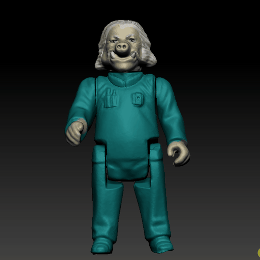 ✨ Star-Wars UGNAUGHT Kenner Style Action figure STL.・ 3D File