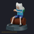 Fin_poses.gif Fichier STL Finn - Adventure Time・Design imprimable en 3D à télécharger, Midnightcollection