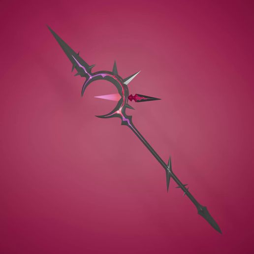 🔫 Rerir Spear Weapon – Genshin Impact | 3D Print Model・ 3D File for 3D ...