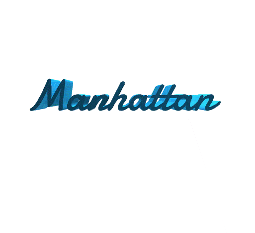 STL file Manhattan 👦 ・3D printing template to download・Cults