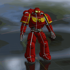 Animation1.gif Free 3D file Rigged Space Warrior・Object to download and to 3D print, moodyswing