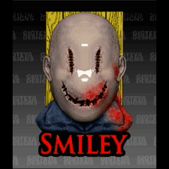 smiley.gif Файл STL Смайлик・Модель 3D-принтера для загрузки, GioteyaDesigns