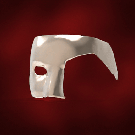 untitled.130.gif Download STL file phantom of the opera : mask • Template to 3D print, HomeDecor
