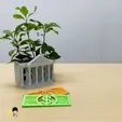 은행1-정사각-GIF.gif 🏛 Bank Building Flower pot 🪴 Planter