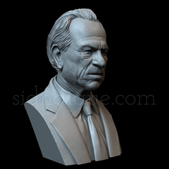 TommyLeeJones.gif Archivo 3D Tommy Lee Jones・Modelo para descargar y imprimir en 3D