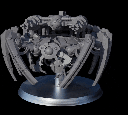 Cyber lord / Space Zombie Op Tek Spider / Spyder Than Can Win