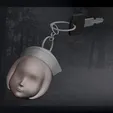SH2R_Nurse_0_Keychain_Cover_2.gif Silent Hill 2 Remake - Krankenschwester Bubble Head Schlüsselanhänger 👶 🟥