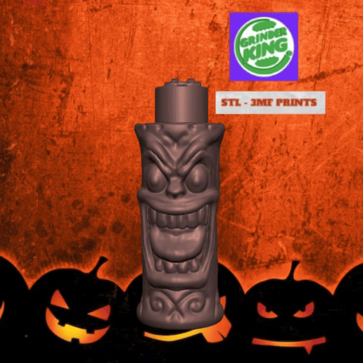 FUNDA MECHERO CLIPPER .CLIPPER CREEPY 2 ESPECIAL HALLOWEEN LIGHTER CASE CUBIERTA PARA PERSONALIZAR ENCENDEDOR CLIPPER. HD STL Y 3MF . FDM-SLA .