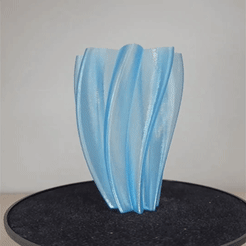 Hnet-image-24.gif STL file Swirled Vase Pair・3D printing idea to download, 3DPrintBunny