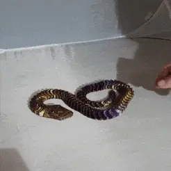 20220205_215919.gif ARTICULATED ROBOT SNAKE MALE print-in-place