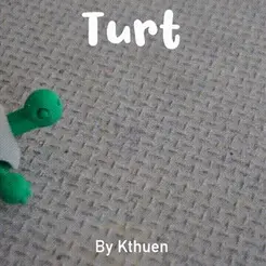TurtAnim.gif Free STL file Turt - Mechanical toy・3D printer design to download