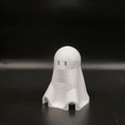 ezgif.com-gif-maker-32.gif 3D file Dumbie Ghost With Leg・3D printer model to download