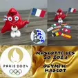 jo2.gif Phryge, Mascotte des JO 2024, Paris (France), Phryge, Mascot of the 2024 Olympic Games, Paris (France)