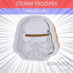 Storm_Trooper~PRIVATE_USE_CULTS3D_OTACUTZ.gif 3D-Datei Sturmtruppler Ausstechform / SW kostenlos・3D-druckbares Modell zum herunterladen