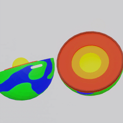 3600001-0059.gif Fichier STL La terre coupée en deux・Modèle pour impression 3D à télécharger, M-B