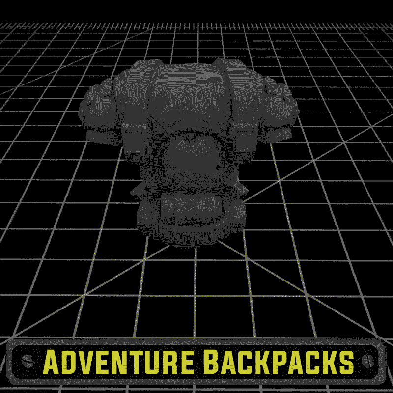 MODEL_RENDER_CULTS3d.630.gif Download STL file Marine Backpack - Safari Adventure • Design to 3D print, hpbotha