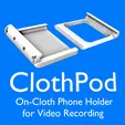 0001-0060.gif Hang-On-Fabric Phone Holder for Video recording
