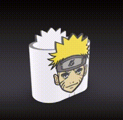 copy_7EC65EC8-B179-44D2-AAA7-960EE244DF90.gif STL file Naruto Apple Charger Case・3D print object to download