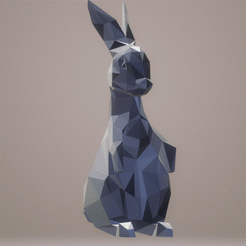 ABB_063.gif Файл STL кролик_x003・Модель для загрузки и 3D печати