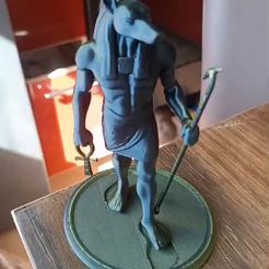 Modèle STL d'Anubis - Statue de dieu égyptien pour l'impression 3D