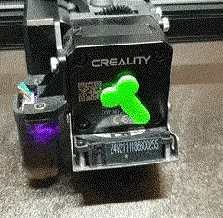 CR10-Smart-Pro-Extruder-Midnight-Waggler.gif STL file Creality Sprite Extruder Indicator CR10 Smart Pro Ender S1 3 no magnets needed・Model to download and 3D print, 3DPFactory